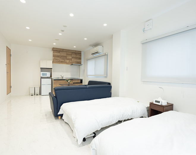 安心の一日一件の1組貸切式場